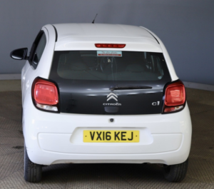 2016 Citroen C1 1.0 Vti Feel in White — image 3