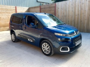 2020 Citroen Berlingo 3 SEAT Auto Wheelchair Accessible Disabled Access Vehicle Wav in Blue — image 3