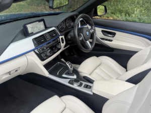 2018 BMW 4 Series 2.0 420d M Sport Convertible in Blue — image 5
