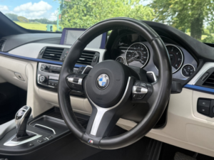 2018 BMW 4 Series 2.0 420d M Sport Convertible in Blue — image 6