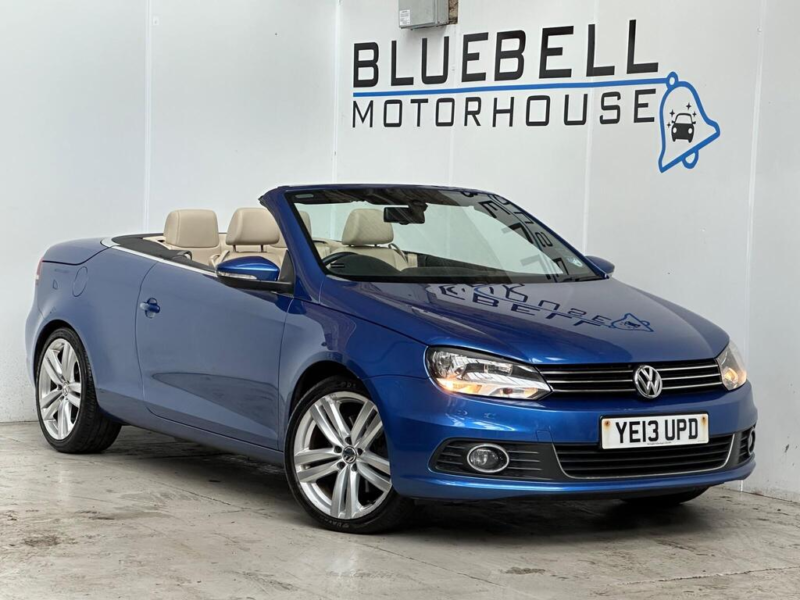 2013 Volkswagen Eos 2.0 Tdi Bluemotion Tech Sport Cabriolet DSG Euro 5 (s/s) 2dr in Blue — image 1