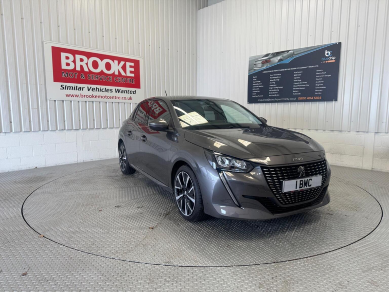 2020 Peugeot 208 1.2 Puretech Allure Euro 6 (s/s) 5dr in Grey — image 1