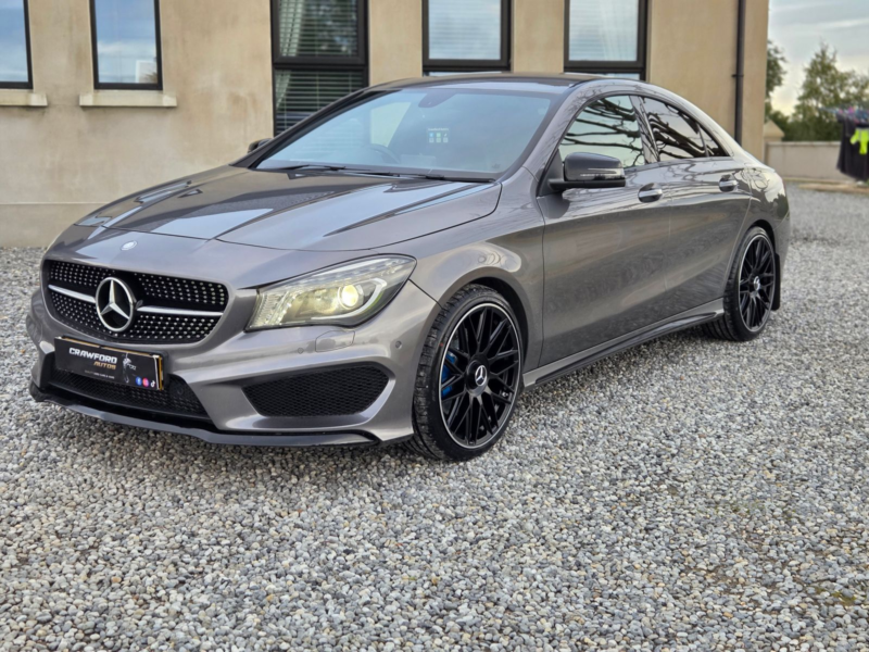 2013 Mercedes-Benz Cla 2.1l 220 Amg Sport Cdi Auto Coupe 4dr Diesel Automatic Euro 5 (170 Bhp) in Grey — image 1