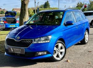 2021 Skoda Fabia 1.0 Tsi Se L Automatic in Blue — image 3