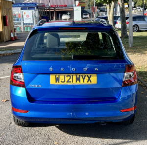 2021 Skoda Fabia 1.0 Tsi Se L Automatic in Blue — image 6
