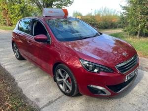 2014 Peugeot 308 1.6 E-Hdi Allure Hatchback 5dr Diesel Manual Euro 5 (s/s) (115 Ps) in Red — image 6