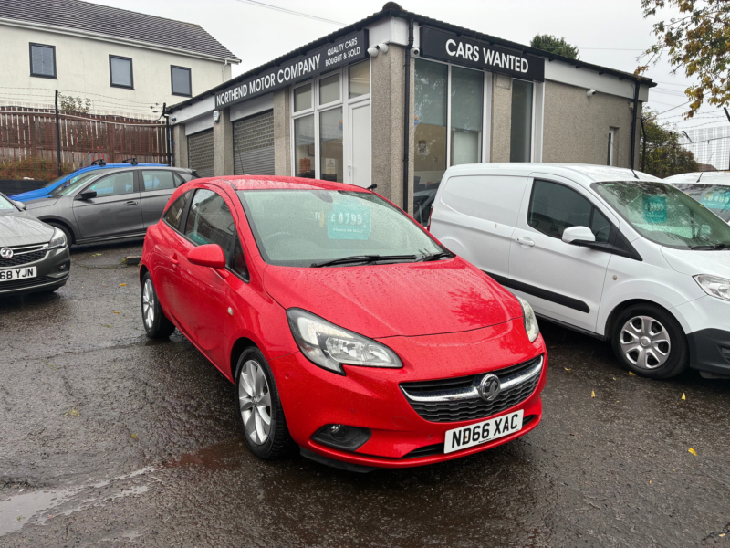 2016 Vauxhall Corsa 1.4i Ecoflex Energy Hatchback 3dr Petrol Manual Euro 6 (a/c) (75 Ps) in Red — image 1