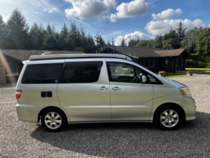 2002 Toyota Alphard Campervan in Silver — image 2