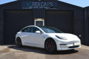2020 Tesla Model 3 (dual Motor) Performance Auto 4wde 4dr (performance Upgrade) in White — image 2