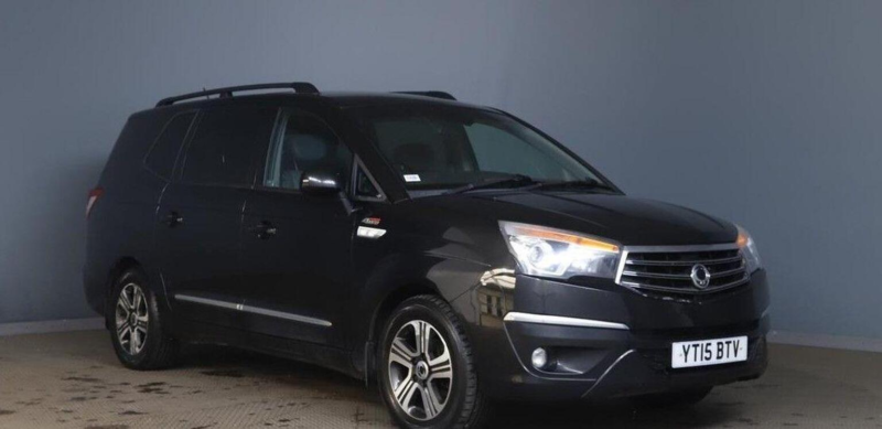 2015 Ssangyong Turismo 2.0 E-Xdi Ex T-Tronic 4WD Selectable Euro 5 5dr in Black — image 1