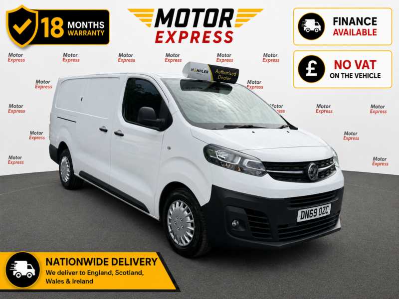 2019 Vauxhall Vivaro 1.5 Turbo D 2900 Dynamic in White — image 1