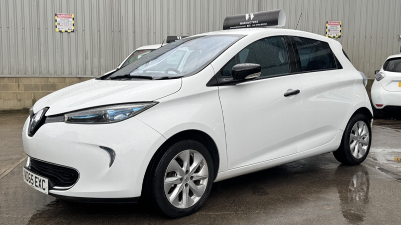 2015 Renault Zoe Dynamique Nav Electric Automatic White 5dr Low Tax+satnav+cruise in White — image 1