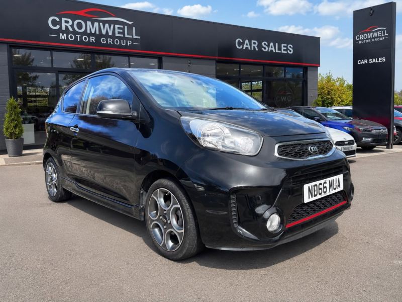 2016 Kia Picanto 1.25 Ecodynamics Chilli Hatchback 3dr Petrol Manual Euro 6 (s/s) (84 Bhp) in Black — image 1