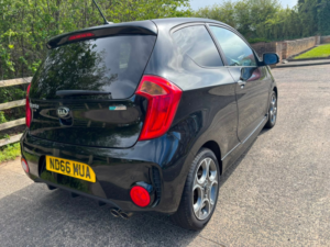 2016 Kia Picanto 1.25 Ecodynamics Chilli Hatchback 3dr Petrol Manual Euro 6 (s/s) (84 Bhp) in Black — image 5