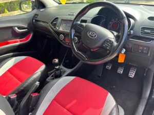 2016 Kia Picanto 1.25 Ecodynamics Chilli Hatchback 3dr Petrol Manual Euro 6 (s/s) (84 Bhp) in Black — image 6