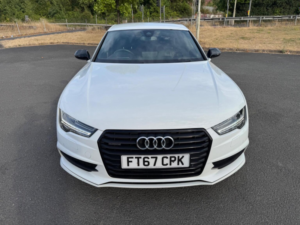 2018 Audi A7 3.0 Tdi V6 Black Edition Sportback S Tronic Quattro Euro 6 (s/s) 5dr in White — image 5