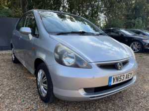 2003 Honda Jazz 1.4 I-Dsi Se CVT-7 5dr in Silver — image 4