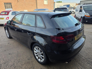 2014 Audi A3 2.0 Tdi Se Sportback Euro 5 (s/s) 5dr in Black — image 5