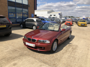 2000 BMW 3 Series 2.2 E46 320ci Convertible M54 2.2 in Red — image 4