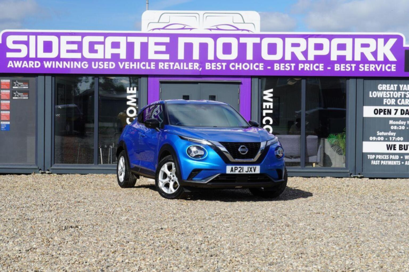 2021 Nissan Juke 1.0 Dig-T N-Connecta Euro 6 (s/s) 5dr in Blue — image 1