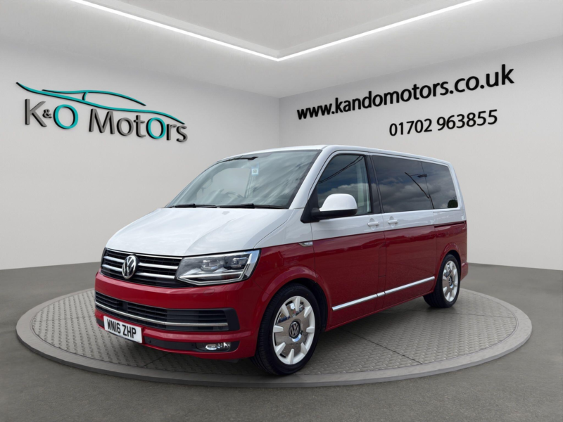 2016 Volkswagen Caravelle 2.0 Bitdi Bluemotion Tech Generation Six DSG Euro 6 (s/s) 5dr in Red — image 1