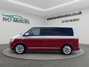 2016 Volkswagen Caravelle 2.0 Bitdi Bluemotion Tech Generation Six DSG Euro 6 (s/s) 5dr in Red — image 3