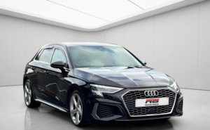 2020 Audi A3 2.0 Tdi 35 S Line Sportback S Tronic Euro 6 (s/s) 5dr in Black — image 3