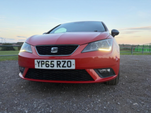 2015 SEAT Ibiza 1.2 Tsi Connect Sport Coupe Euro 6 3dr in Red — image 2