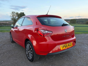 2015 SEAT Ibiza 1.2 Tsi Connect Sport Coupe Euro 6 3dr in Red — image 6