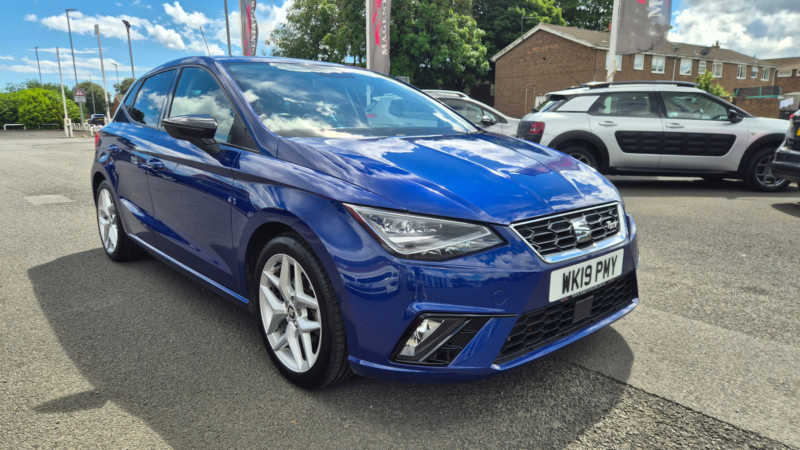 2019 SEAT Ibiza 1.0 Tsi Fr Hatchback 5dr Petrol Manual Euro 6 (s/s) Gpf (115 Ps) in Blue — image 1