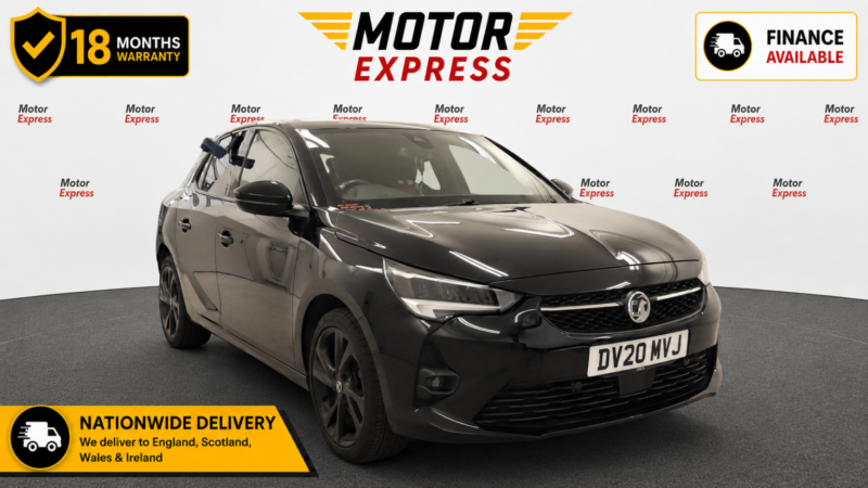 2020 Vauxhall Corsa 1.2 Turbo Sri Nav Premium in Black — image 1