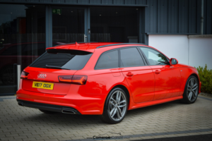2017 Audi A6 Avant 2.0 Tdi Ultra Black Edition in Red — image 2