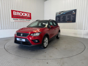 2018 SEAT Arona 1.6 Tdi Se Technology Lux Euro 6 (s/s) 5dr in Red — image 6