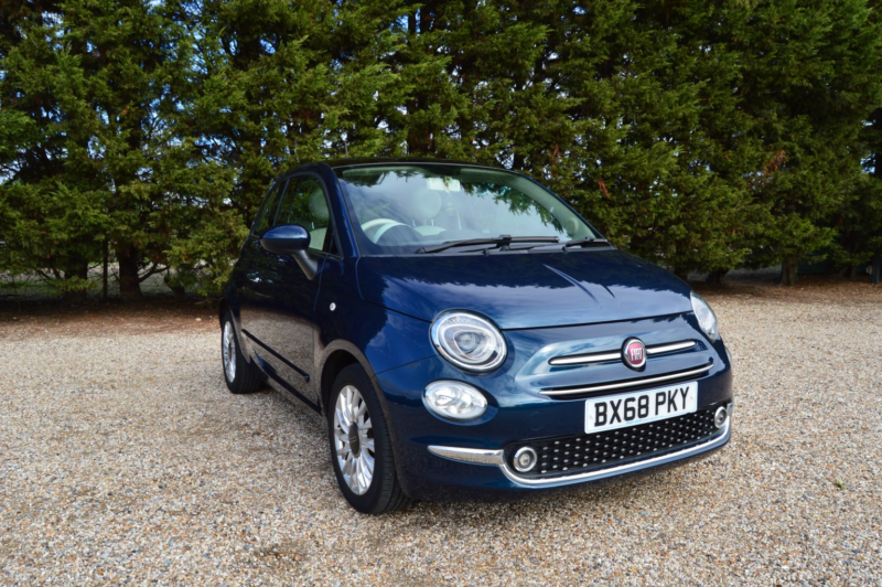 2018 Fiat 500 1.2 1.2 69hp Lounge in Blue — image 1