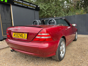 2003 Mercedes-Benz Slk 2.3 Slk230 Kompressor 2dr in Red — image 6