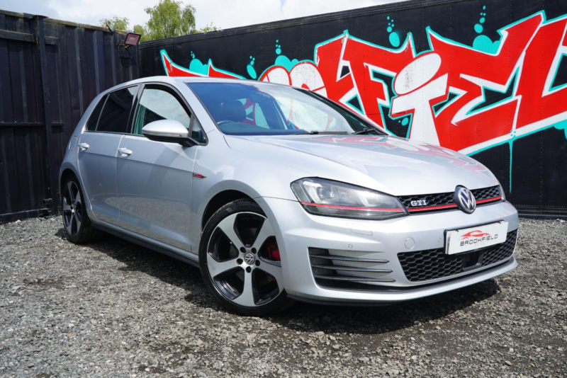 2017 Volkswagen Golf 2.0 Tsi Bluemotion Tech Gti DSG Euro 6 (s/s) 5dr in Silver — image 1