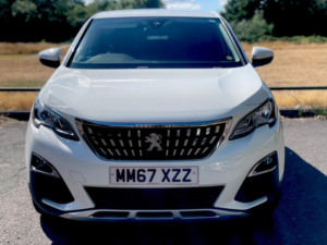 2018 Peugeot 3008 1.6 Bluehdi Allure Euro 6 (s/s) 5dr in White — image 2