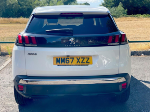 2018 Peugeot 3008 1.6 Bluehdi Allure Euro 6 (s/s) 5dr in White — image 5