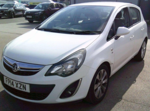 2014 Vauxhall Corsa 1.4 16v Excite Euro 5 5dr (a/c) in White — image 2