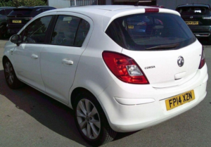 2014 Vauxhall Corsa 1.4 16v Excite Euro 5 5dr (a/c) in White — image 3