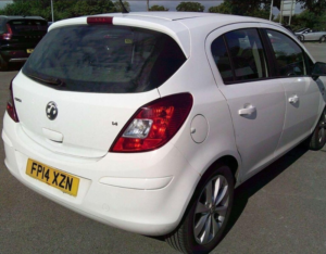 2014 Vauxhall Corsa 1.4 16v Excite Euro 5 5dr (a/c) in White — image 4