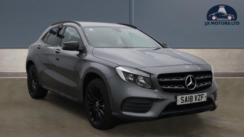 2018 Mercedes-Benz Gla 2.1 Gla220d Amg Line 7g-Dct 4matic Euro 6 (s/s) 5dr in Grey — image 1