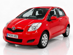 2009 Toyota Yaris 1.33 Dual Vvt-I Tr Euro 4 (s/s) 5dr in Red — image 2