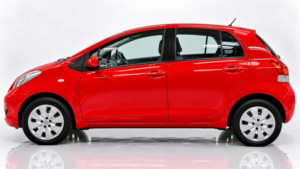 2009 Toyota Yaris 1.33 Dual Vvt-I Tr Euro 4 (s/s) 5dr in Red — image 6