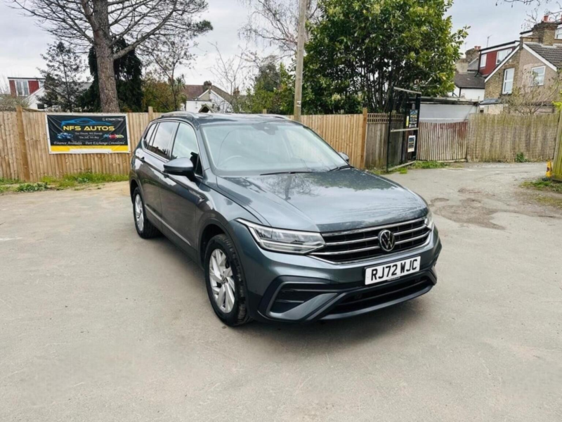 2022 Volkswagen Tiguan Allspace 1.5 Tsi Life DSG Euro 6 (s/s) 5dr in Grey — image 1