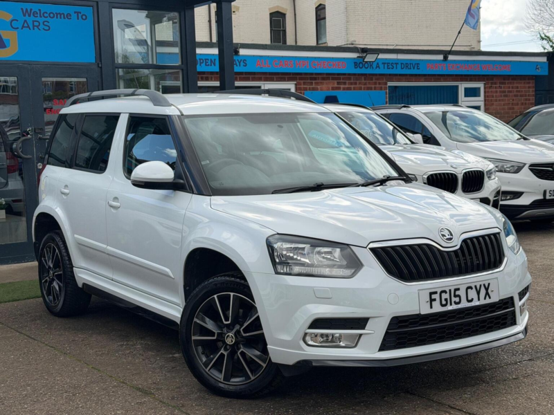 2015 Skoda Yeti 2.0 Tdi Black Edition DSG 4WD Euro 5 5dr in White — image 1