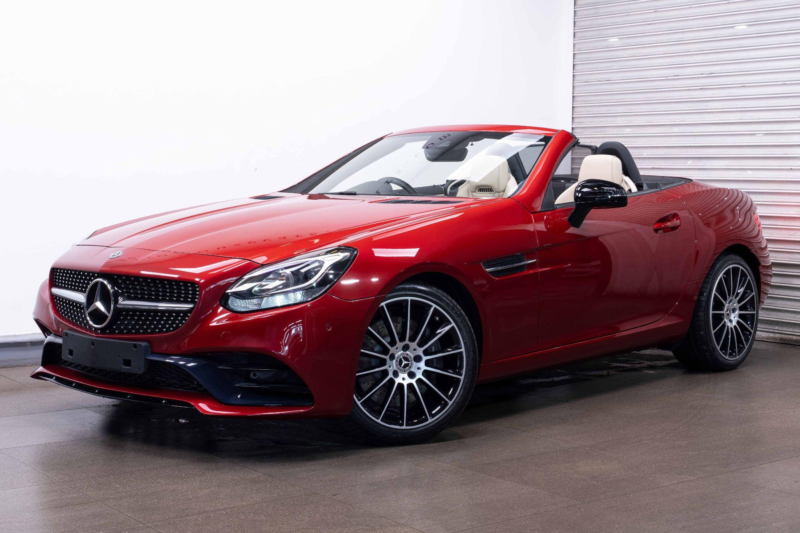2019 Mercedes-Benz Slc 2.0 Slc300 Amg Line G-Tronic Euro 6 (s/s) 2dr in Red — image 1