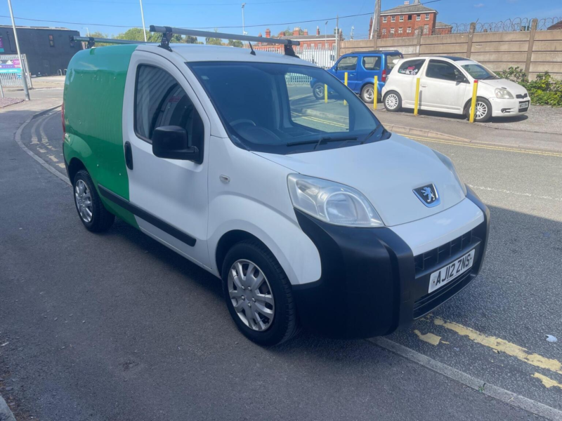 2012 Peugeot Bipper 1.3 Hdi S Fwd L1 H1 3dr in White — image 1