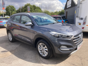 2018 Hyundai Tucson 1.6 Gdi Blue Drive Se Nav SUV 5dr Petrol Manual Euro 6 (s/s) (132 Ps) in Grey — image 3