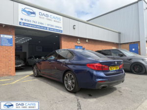2017 BMW 5 Series 2.0 520d M Sport Auto 4dr in Blue — image 2
